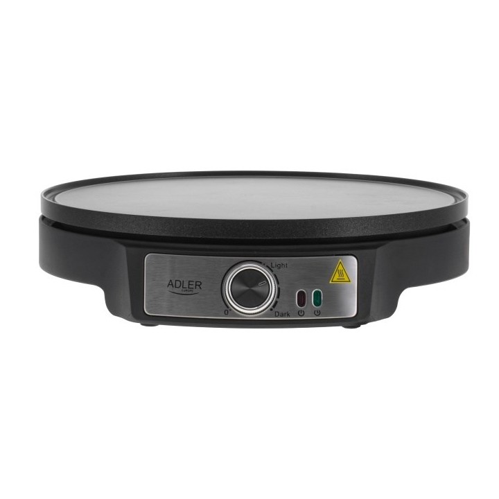 Adler AD 3093 Piastra per pancake elettrica doppia 2 in 1 Nero