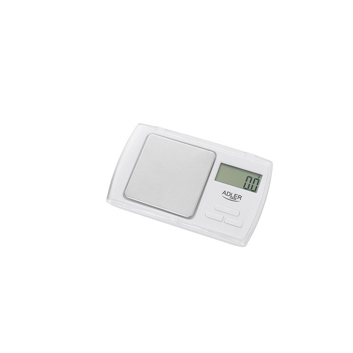 Adler AD 3161 bilancia da cucina bianco rettangolare bilancia personale elettronica