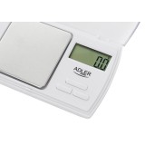 Adler AD 3161 bilancia da cucina bianco rettangolare bilancia personale elettronica
