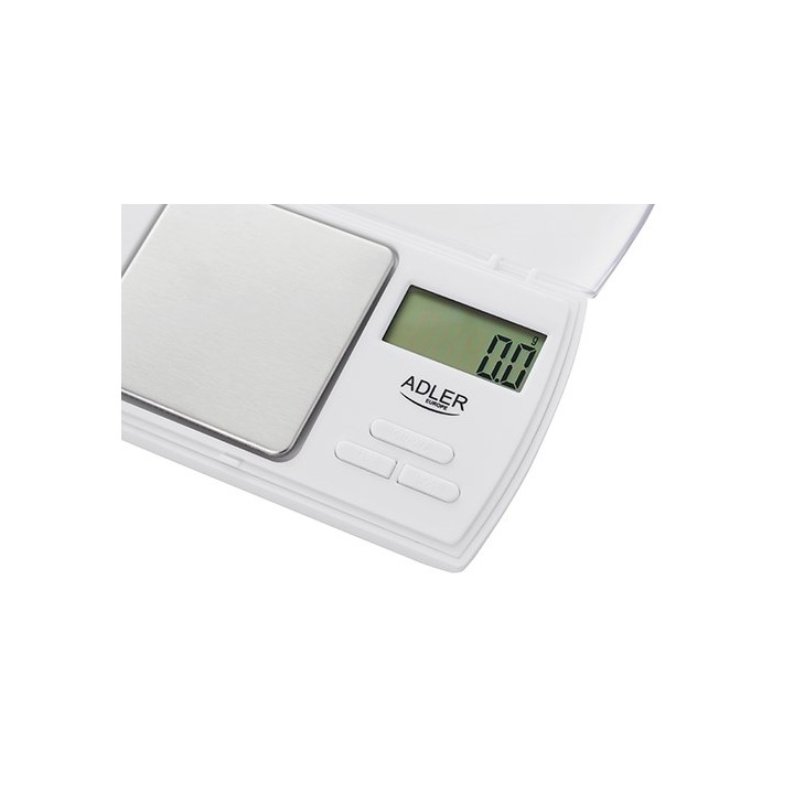 Adler AD 3161 bilancia da cucina bianco rettangolare bilancia personale elettronica