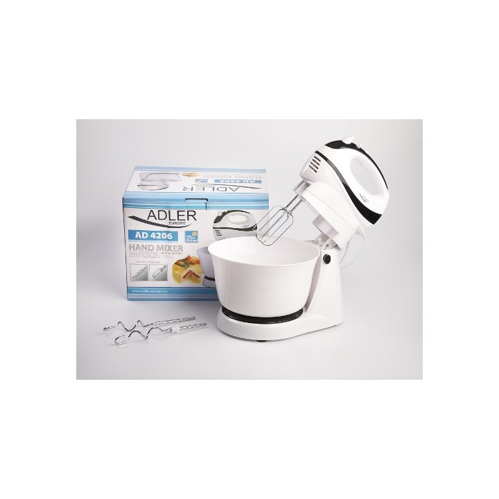Adler AD 4206 impastatrice nero bianco 300 W