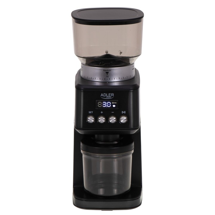 Adler AD 4300 Burr Macinacaffè nero