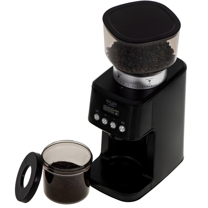 Adler AD 4300 Burr Macinacaffè nero