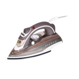 Adler AD 5030 ferro da stiro ferro a vapore piastra in ceramica 3000 W marrone grigio bianco