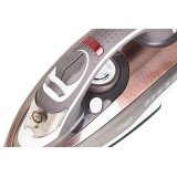 Adler AD 5030 ferro da stiro ferro a vapore piastra in ceramica 3000 W marrone grigio bianco