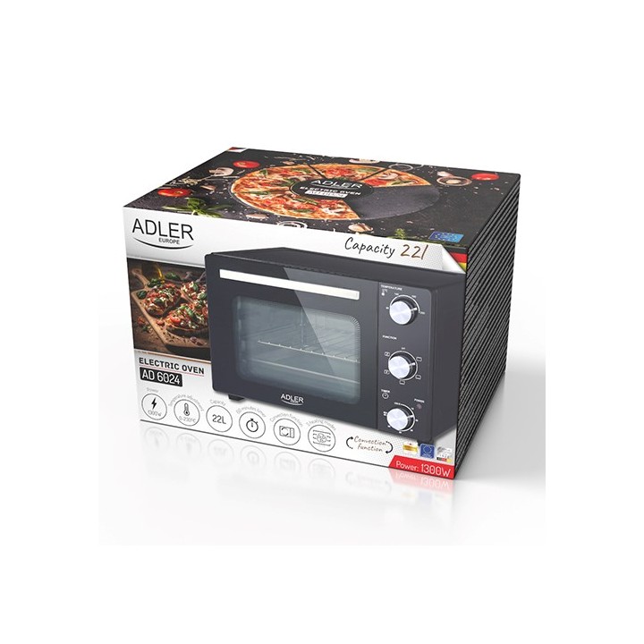 Adler AD 6024 Forno nero