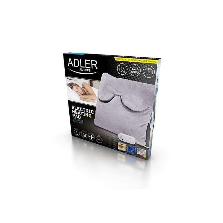 Adler AD 7403 scalda piedi elettrico 80 W grigio