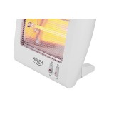 Adler AD 7709 Termoriscaldatore ambiente interno Bianco 800 W Quarzo