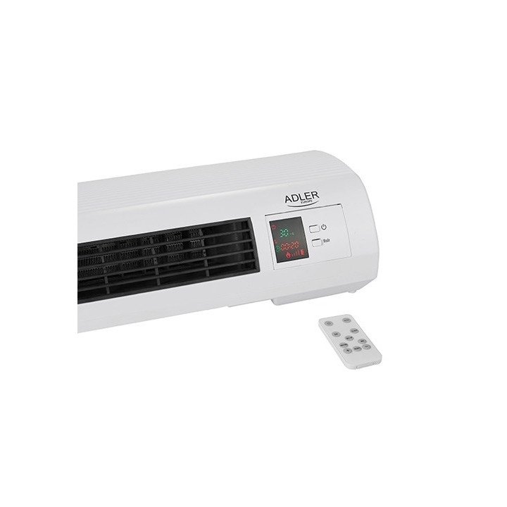 Adler AD 7714 riscaldatore d'ambiente elettrico interno nero bianco 2200 W ventilatore riscaldatore d'ambiente elettrico