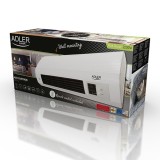 Adler AD 7714 riscaldatore d'ambiente elettrico interno nero bianco 2200 W ventilatore riscaldatore d'ambiente elettrico