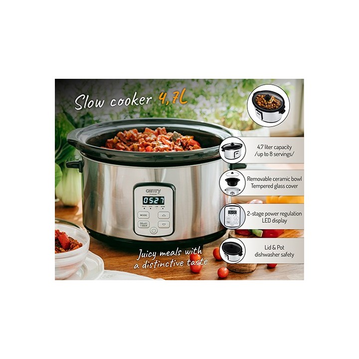 CAMRY CR 6414 PENTOLA A COTTURA LENTA (SLOW COOKER)