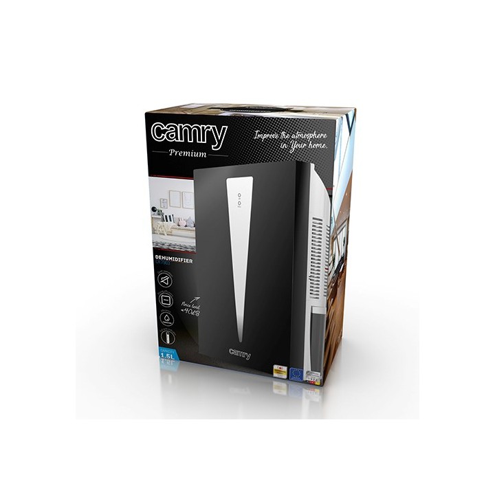 CAMRY CR 7903 Deumidificatore 1.5 L 100 W Nero Bianco