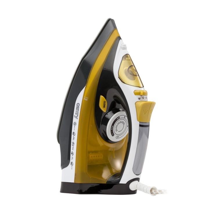 Camry CR 5029 Ferro Ferro da stiro a vapore Nero Giallo 2400 W