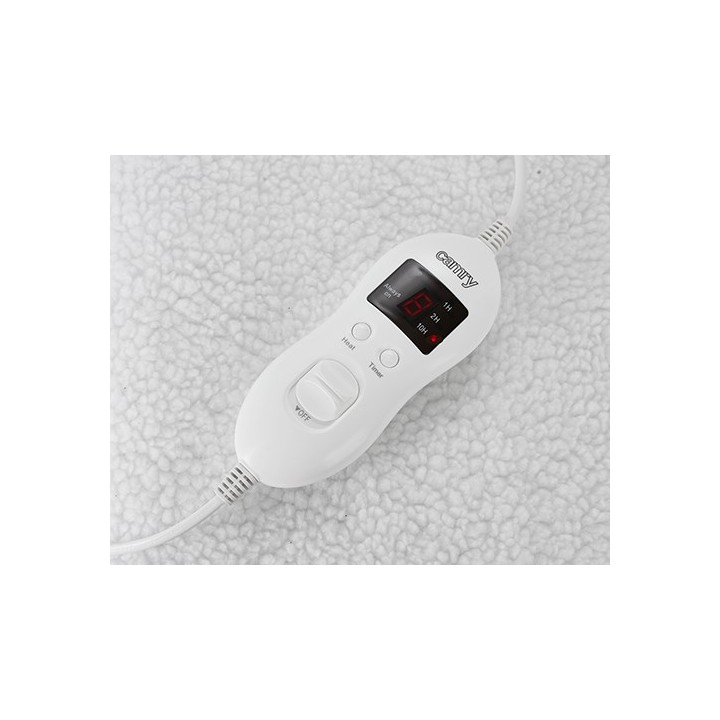 Camry CR 7422 coperta elettrica 85 W bianco poliestere lana sintetica