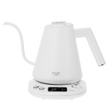 Bollitore elettrico ADLER AD 1349w con beccuccio lungo 1.0L Bianco