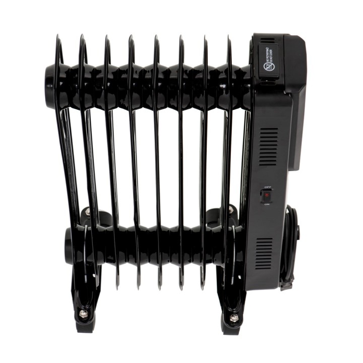 Radiatore a olio elettrico con telecomando CAMRY CR 7810 9 elementi nero