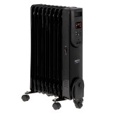 Radiatore a olio elettrico con telecomando CAMRY CR 7810 9 elementi nero