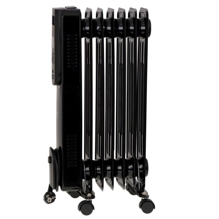 Radiatore ad olio con telecomando CAMRY CR 7812 7 alette 1500 W nero