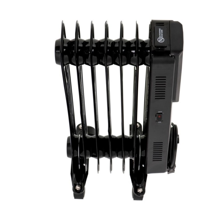 Radiatore ad olio con telecomando CAMRY CR 7812 7 alette 1500 W nero