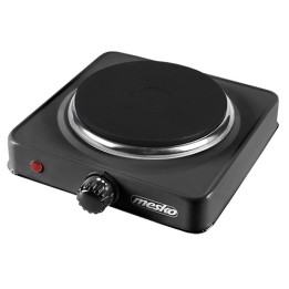 Mesko Home MS 6508 Piano cottura Nero Da banco Piastra sigillata 1 zona