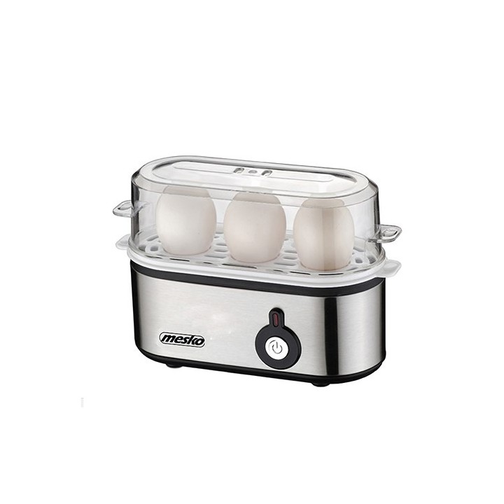 Mesko MS 4485 Cuocitore per uova 3 uova 210 W nero argento trasparente
