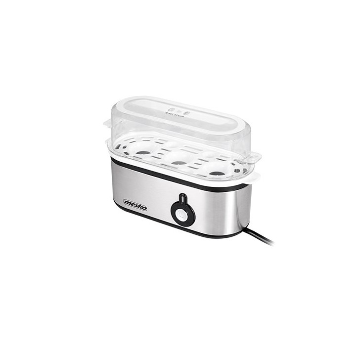 Mesko MS 4485 Cuocitore per uova 3 uova 210 W nero argento trasparente