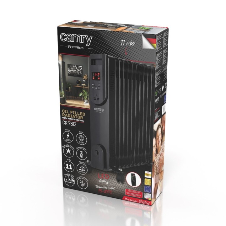 RADIATORE AD OLIO CAMRY CR 7813 11 ALETTE