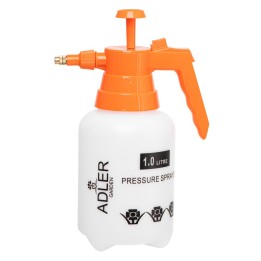 Pressione Sprayer ADLER AD 6811 manuale 1L bianco arancione