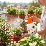 Pressione Sprayer ADLER AD 6811 manuale 1L bianco arancione