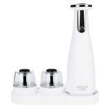Set mulino per spezie Adler AD 4449W bianco