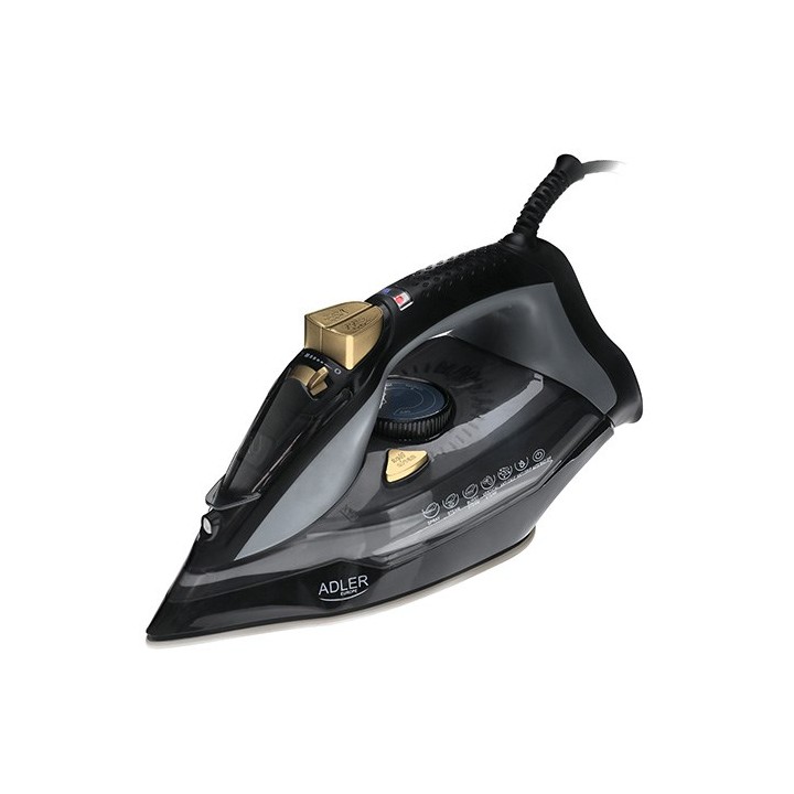 Ferro da stiro a vapore ADLER AD 5038 3000W nero