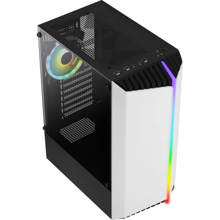 Aerocool Bionic Midi Tower bianco