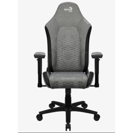 Aerocool Crown AeroSuede Sedia gaming universale con seduta imbottita grigio pietra