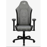 Aerocool Crown AeroSuede Sedia gaming universale con seduta imbottita grigio pietra