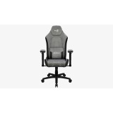 Aerocool Crown AeroSuede Sedia gaming universale con seduta imbottita grigio pietra