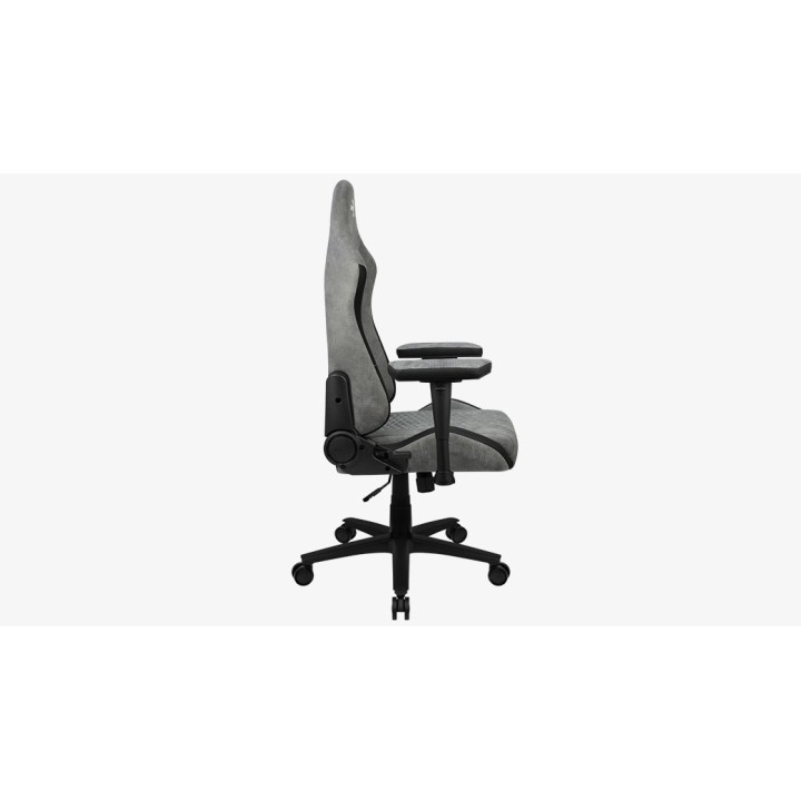 Aerocool Crown AeroSuede Sedia gaming universale con seduta imbottita grigio pietra