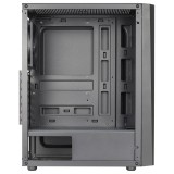 Case per PC Aerocool DELTABKV1 ATX RGB con finestra laterale completa e ventola frontale 12cm nero