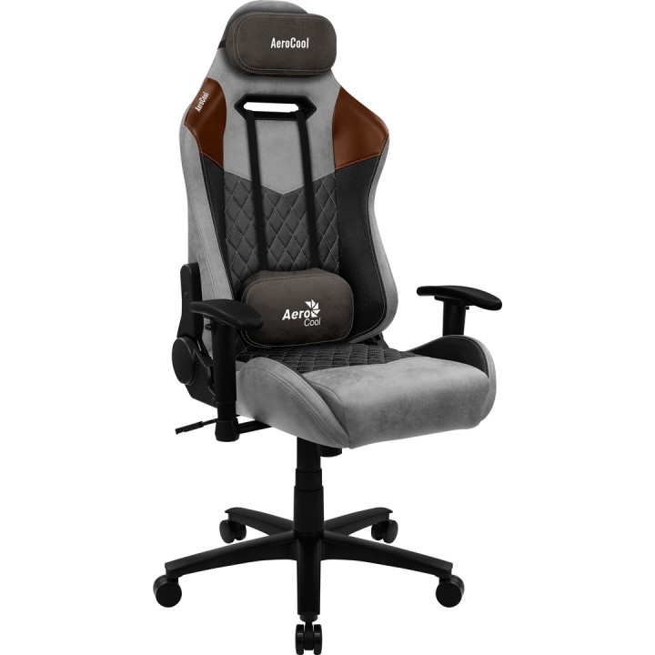 Aerocool DUKE AeroSuede Sedia gaming universale nero marrone grigio