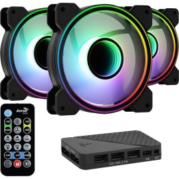 Aerocool Mirage 12 ARGB Pro Set raffreddamento case per PC 12 cm nero