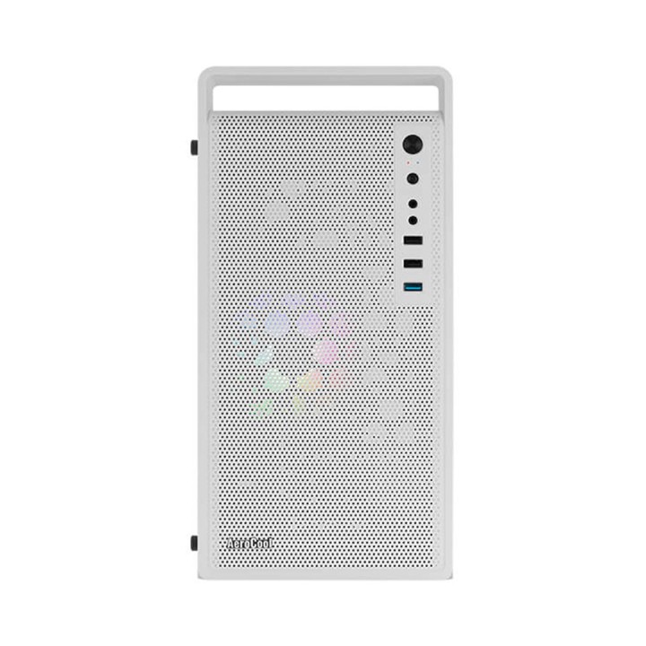 Case per PC Aerocool PGS CS-109-G-WT-v1 FRGB Bianco