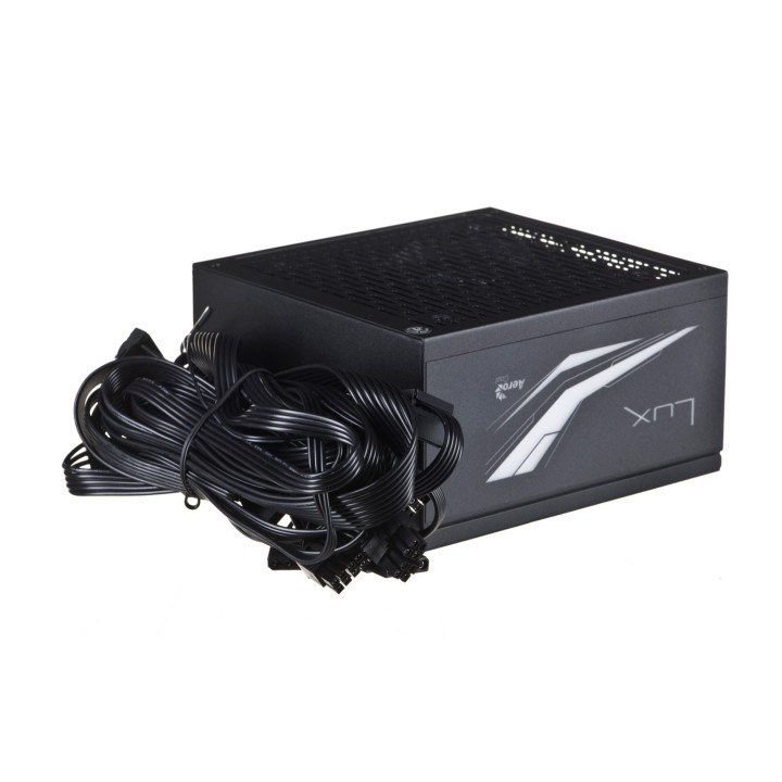 Alimentatore Aerocool Lux RGB 550M 550 W Nero