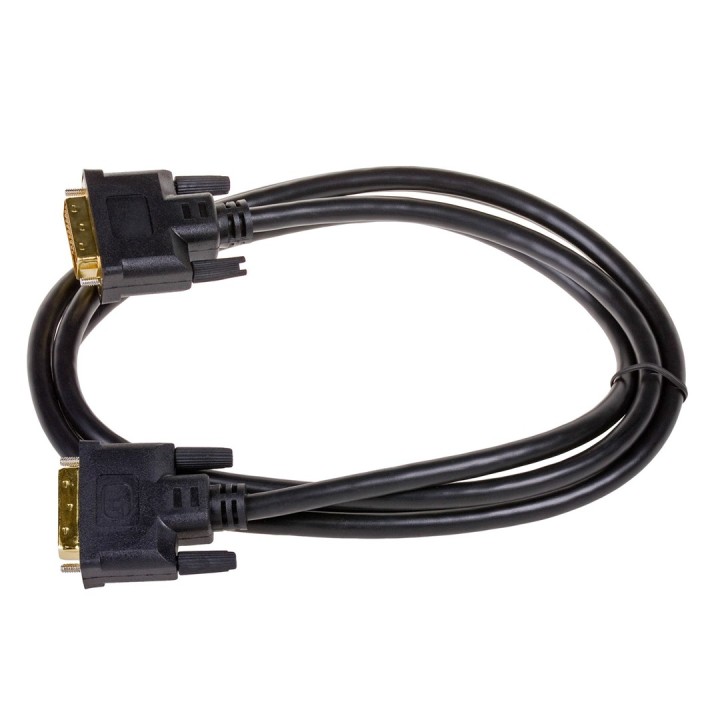 Akyga AK-AV-06 DVI Cavo 1.8 m DVI-D nero
