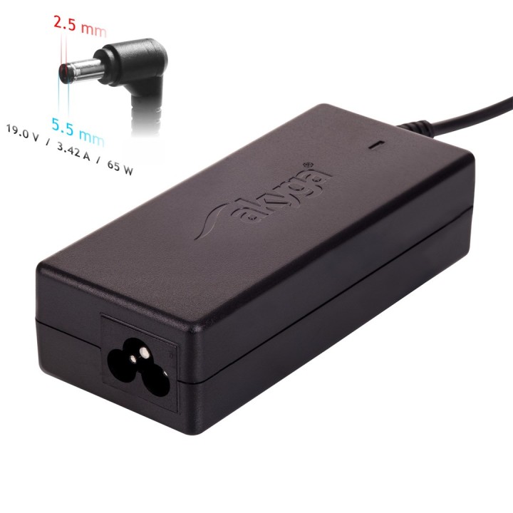 Akyga AK-ND-01 Adattatore/inverter per interni 65 W nero