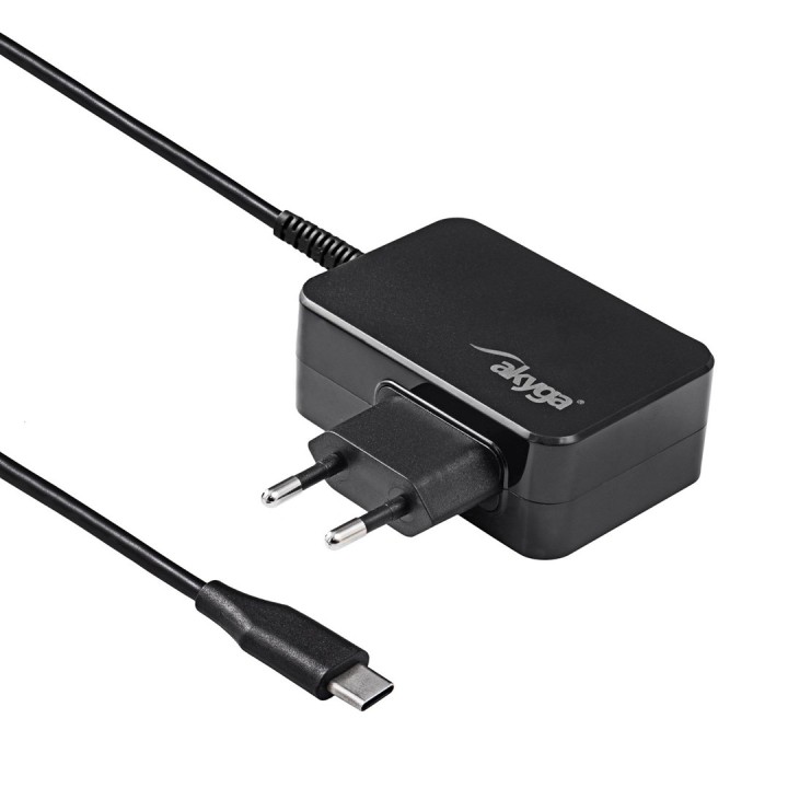 Akyga AK-ND-82 Caricabatterie dispositivo mobile universale nero AC Ricarica rapida per interni
