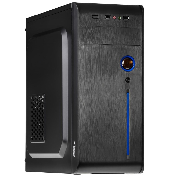 Akyga AK939BL Case per PC Midi Tower nero