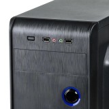 Akyga AK939BL Case per PC Midi Tower nero