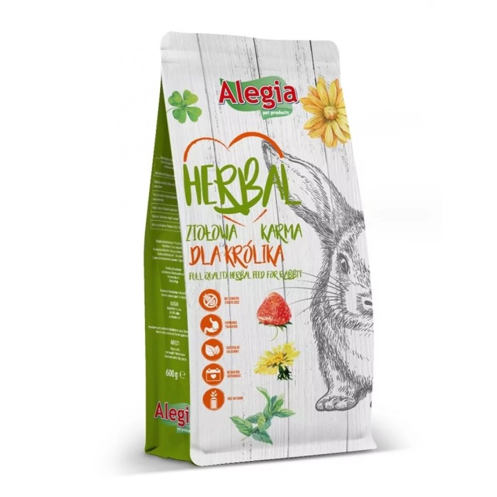 ALEGIA Herbal cibo secco per conigli - 600g