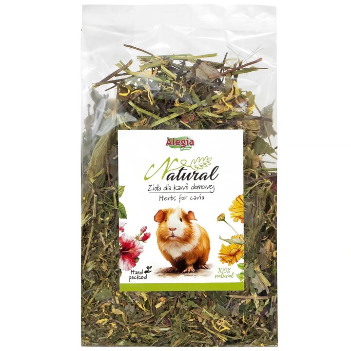 ALEGIA Erbe per cavie - snack per cavie domestiche - 100g