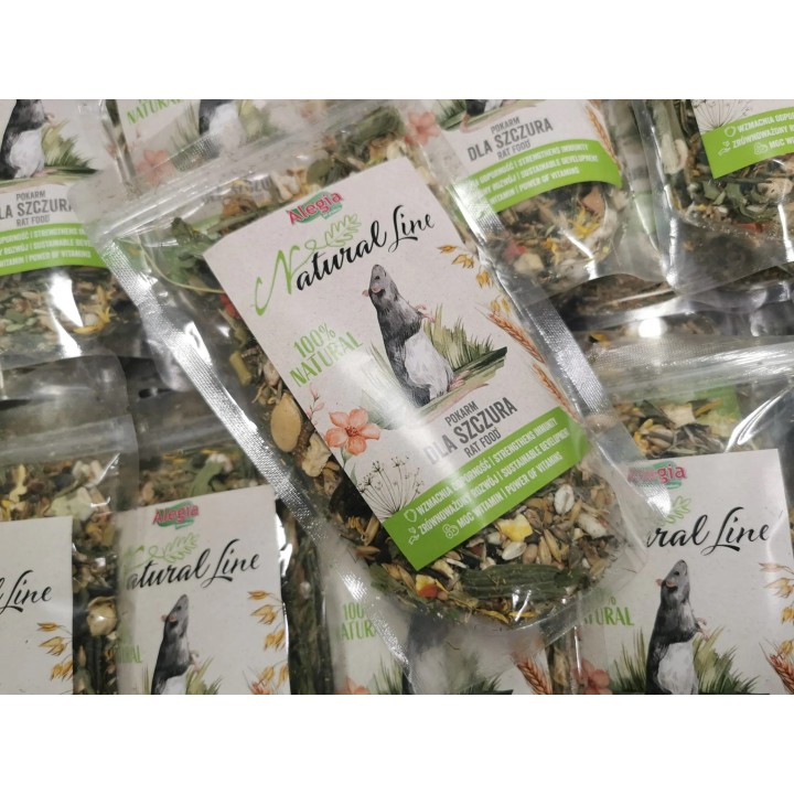 ALEGIA cibo secco Natural Line per ratti - 2.5kg