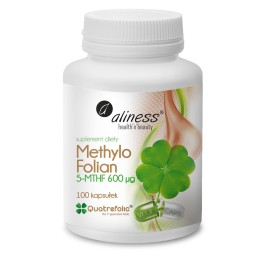 ALINESS Methylo Folian 5-mthf 600 µg – integratore alimentare – 100 capsule